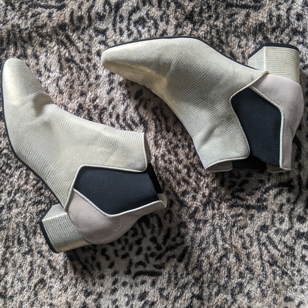 Pink gold boots - Picture 4 of 8